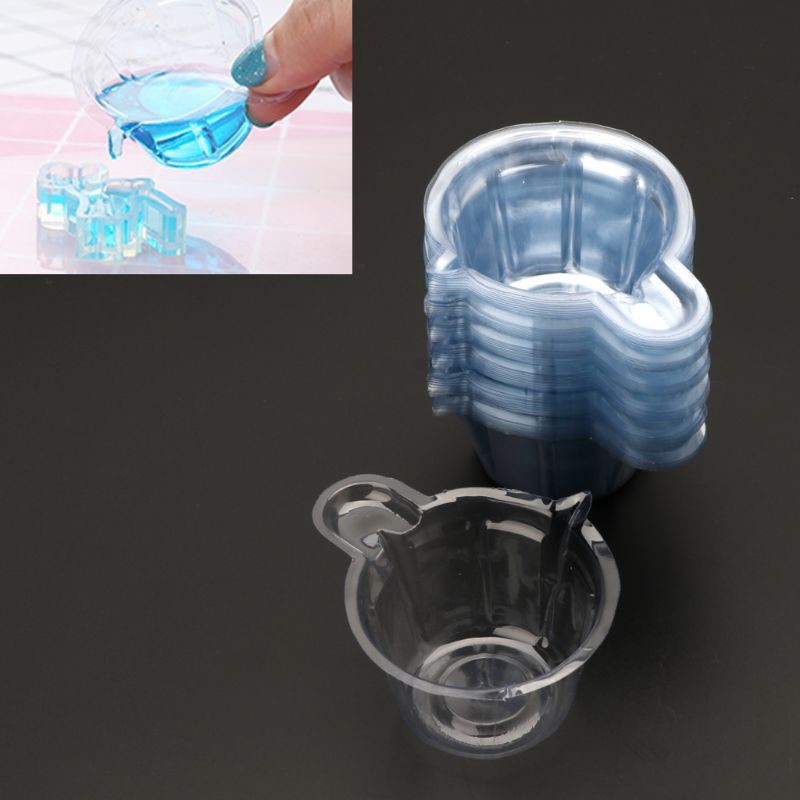 Cốc nhựa dùng một lần để đong dung dịch - set 20 cái