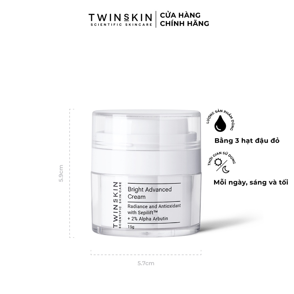HOÀN TIỀN 15% - [HCM]Kem Dưỡng Sáng Da Cải Thiện Lão Hoá – Bright Advanced Cream