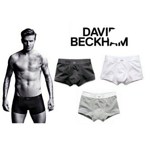 Hộp 3 Quần Sịp Đùi Boxer Nam David Beckham