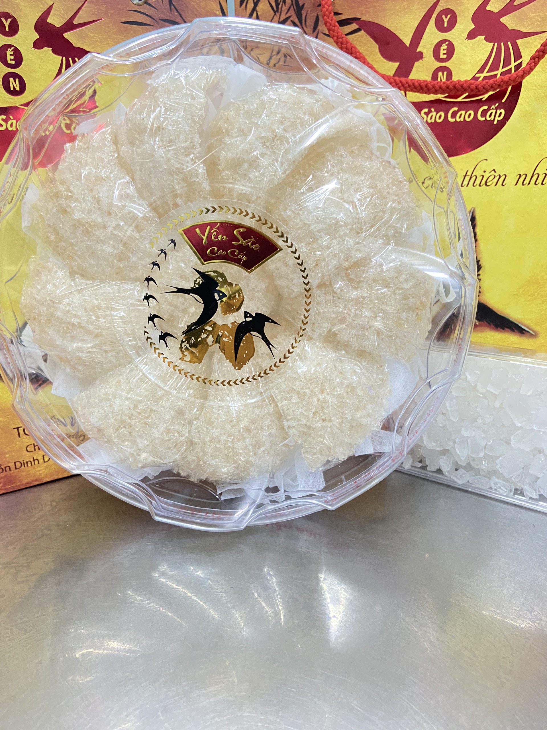 [HCM]Yến sào Nha Trang - Tổ yến vụn làm sạch lông - 100 gr