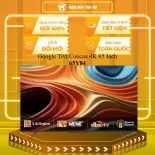 65Y84 - Google Tivi Coocaa 4K 65 Inch 65Y84 -  BẢO HÀNH CHỈNH HÃNG - MIỄN PHÍ GIAO HCM