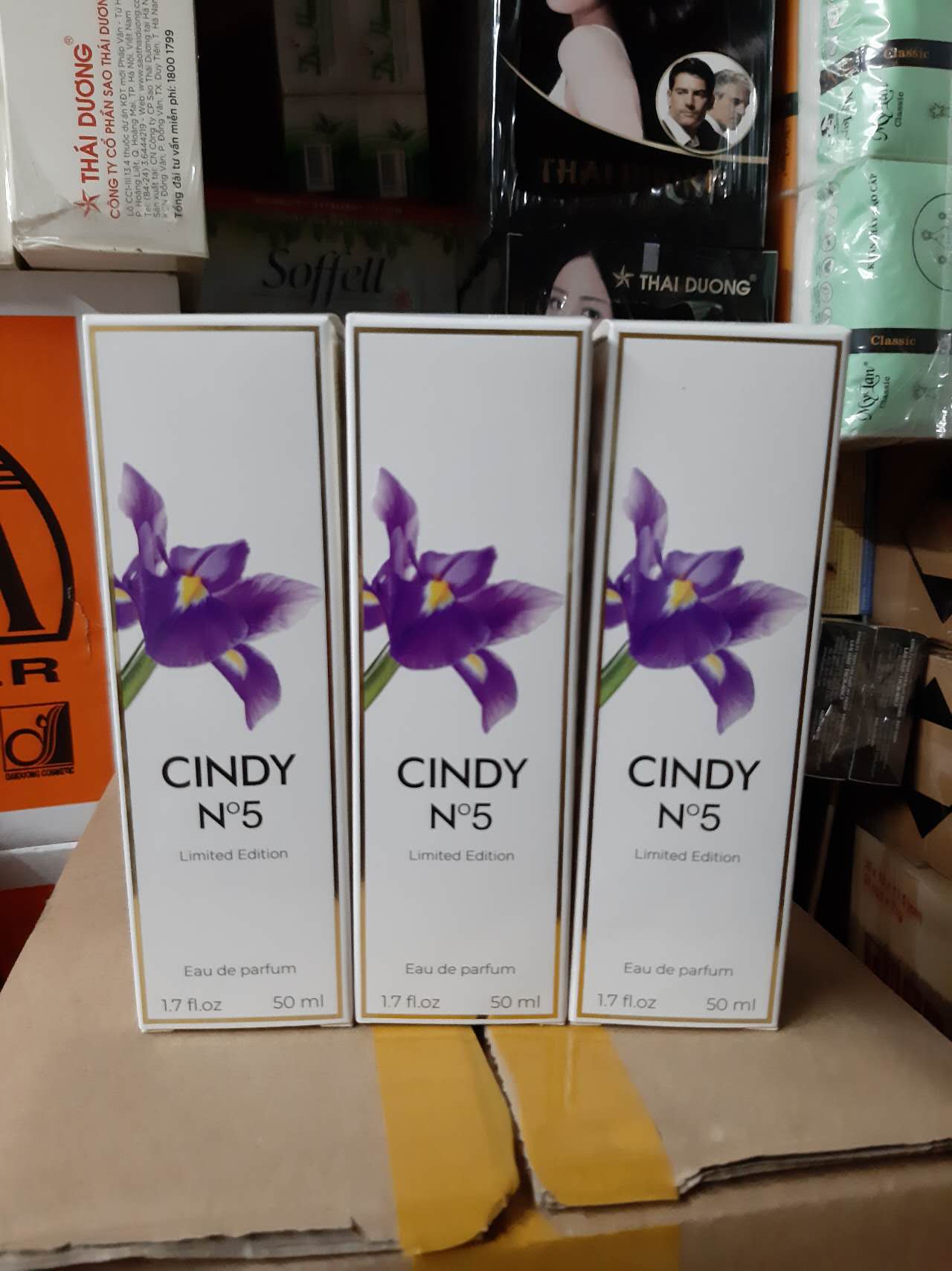Nước hoa cindy no5 limited edition nắp đen 50ml