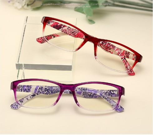 Kính lão thị cho nữ giới MÀU TÍM trung niên kính viễn thị đọc sách +1.00 đến +4.00cực sáng và rõ hàng Nhật bản cao cấp quà tặng cho bà cho mẹ cực sang