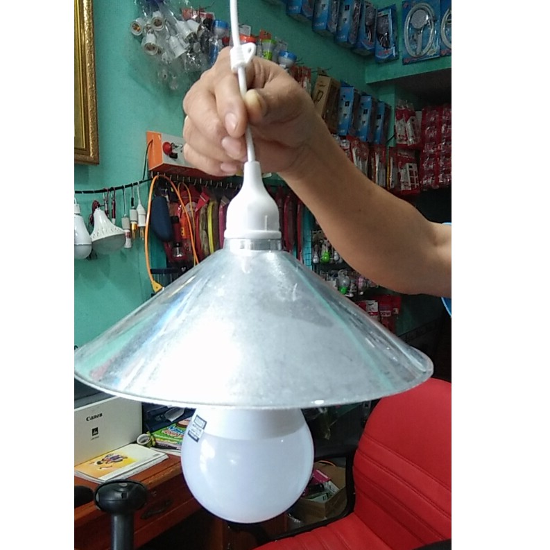 Chóa Inox kèm đui đèn kín nước có bóng