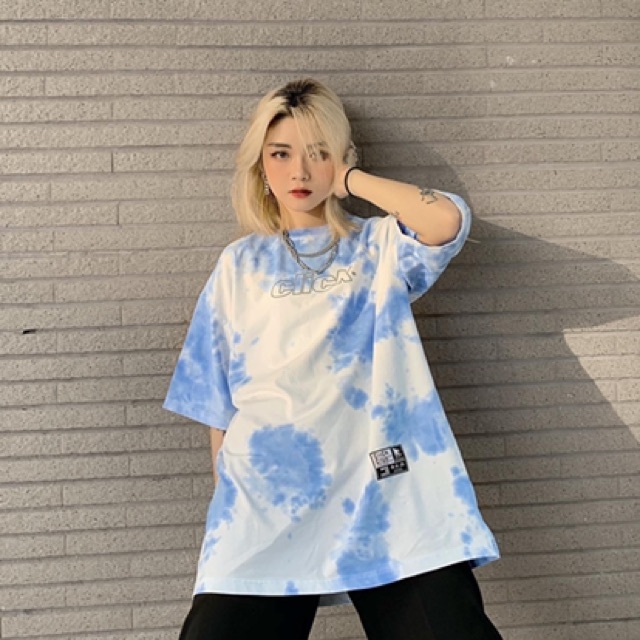 Áo thun tay lỡ form rộng unisex Click