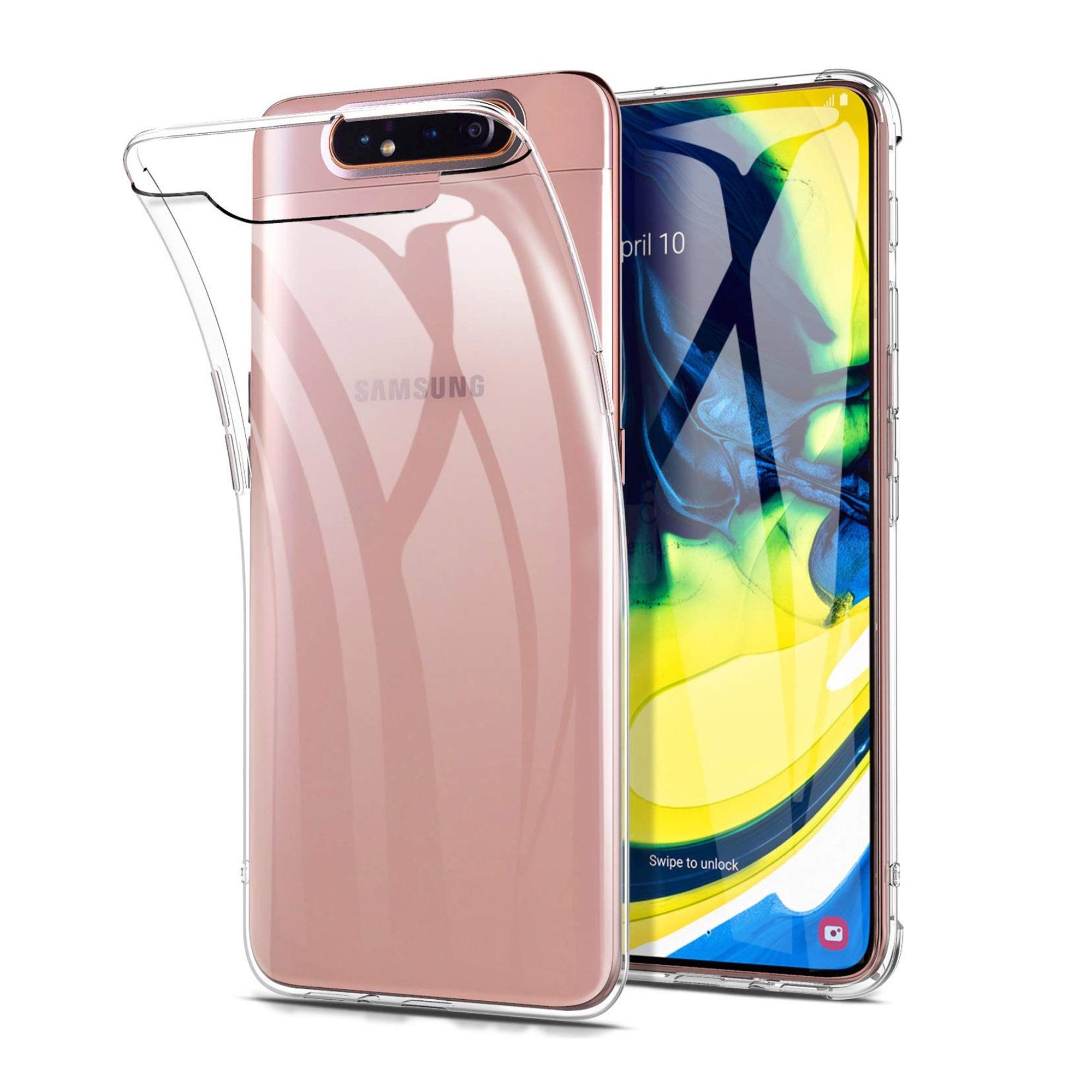 Ốp dẻo trong suốt Samsung Galaxy A80 (Loại A+ chống ố)