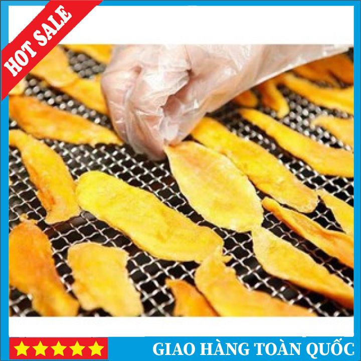 Xoài sấy dẻo chua ngọt hộp 200gr món ngon tại ăn vặt owlet 88