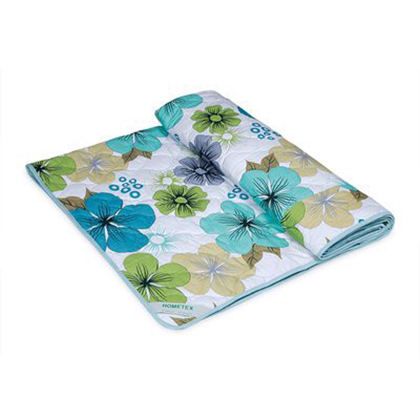 Chăn cotton chần gòn hometex - mền vải cotton hoa hometex - sản phẩm của cty may thiên hà