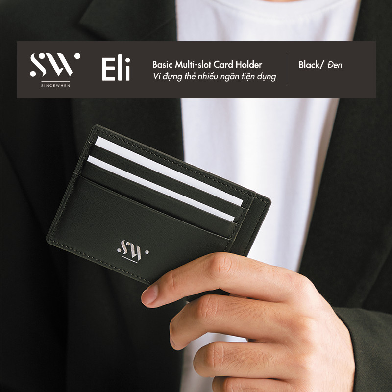 Ví đựng thẻ Sincewhen ELI nhiều ngăn tiện dụng