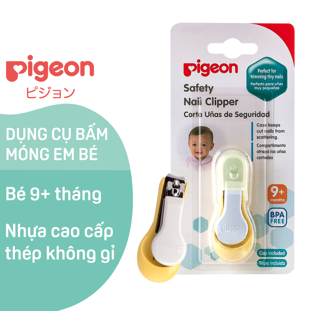 Dụng cụ bấm cắt móng tay em bé Pigeon (HSD:04/2024)