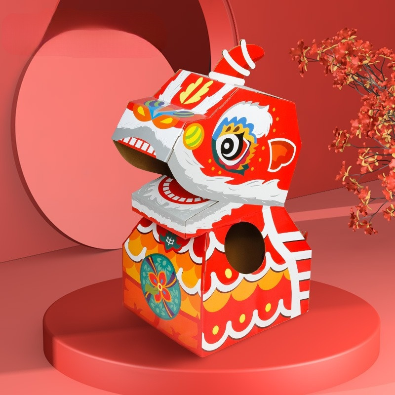 Quà tặng trung thu đầu lân ngộ nghĩnh cho bé