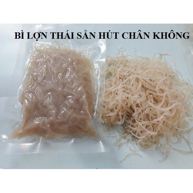 Bì/ Da lợn thái sẵn làm nem chua 300g chỉ giao Hà Nội