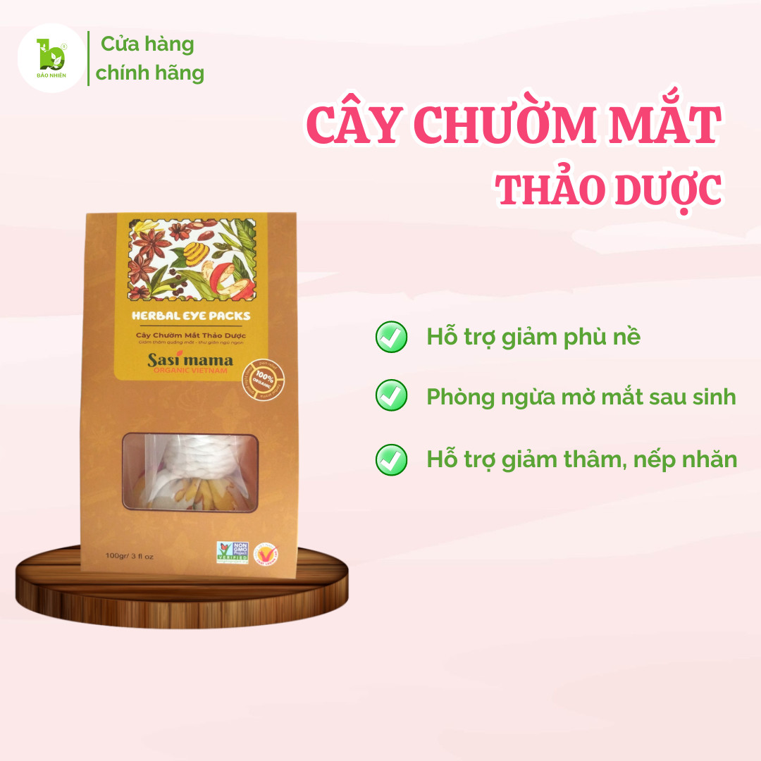 Cây Chườm Mắt Bảo Nhiên - Giảm thâm quầng mắt