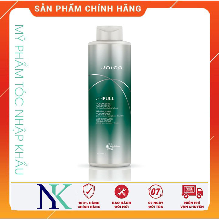 Dầu xả joico body luxe cho tóc thưa mỏng rụng 1000ml