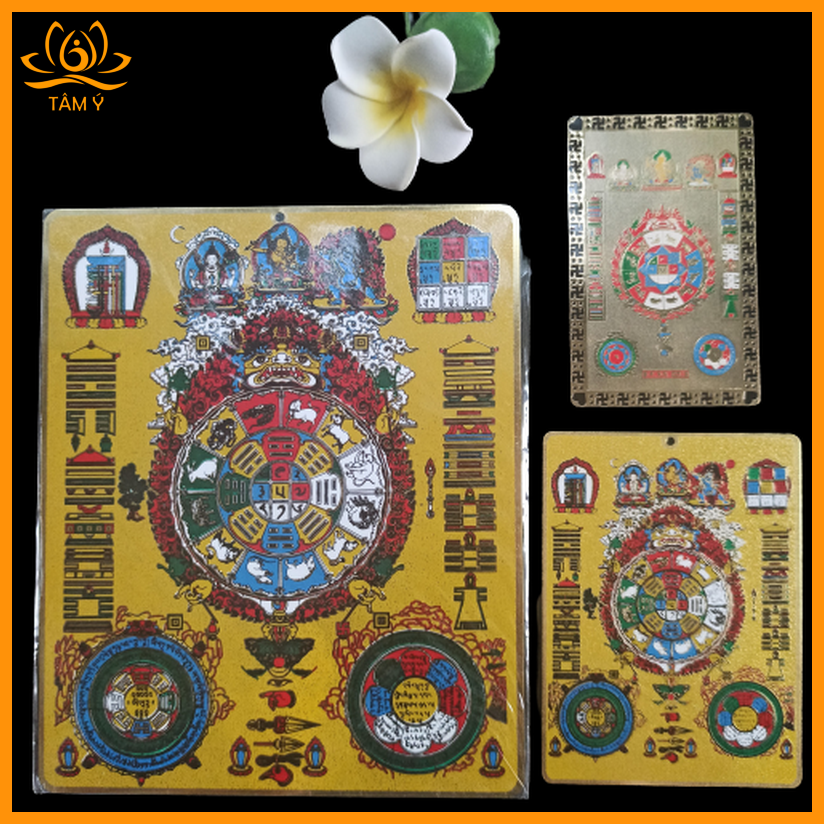 Thẻ bài Văn Thù Cửu Cung Bát Quái