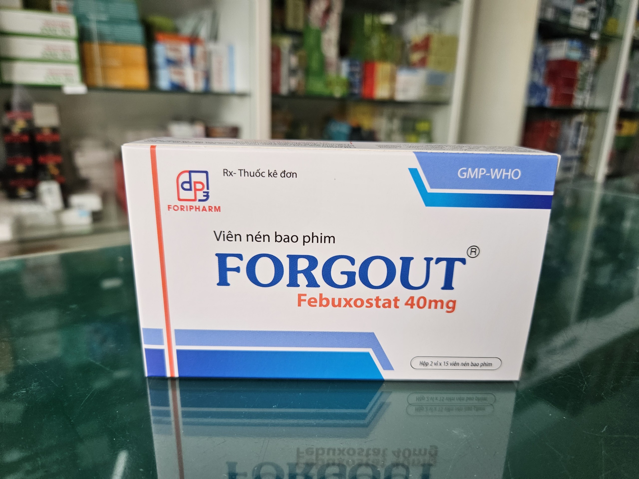 chính hãng - freeship  Forgout - giúp giảm sưng nóng đỏ đau các khớp và