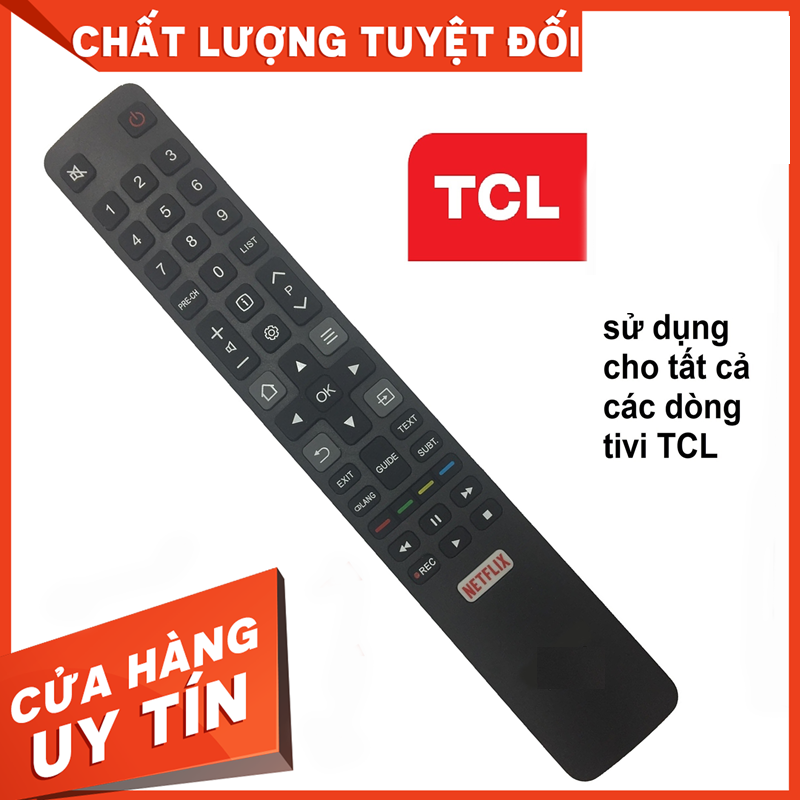 Remote Tivi TCL Điều Khiển tivi TCL Smart  internet, Ti Vi Thông Minh TCL