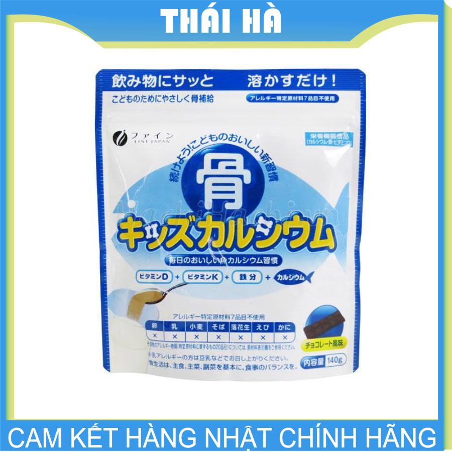 Bột Canxi Cá Tuyết 140g Giúp Bé Phát Triển Chiều Cao Thơm Ngon Dễ Uống