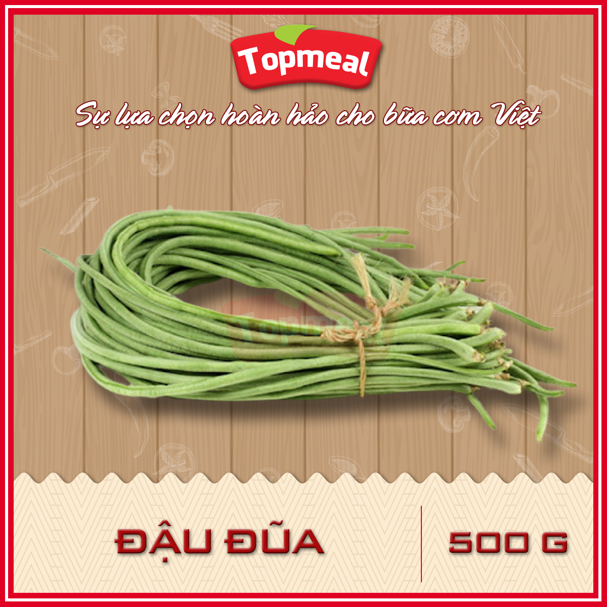 HCM - Đậu đũa (đậu búng) (500 g) - [Giao nhanh TPHCM]