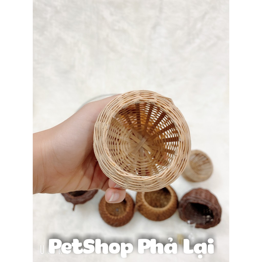 giỏ thóc - cóng tre cho chim cu gáy