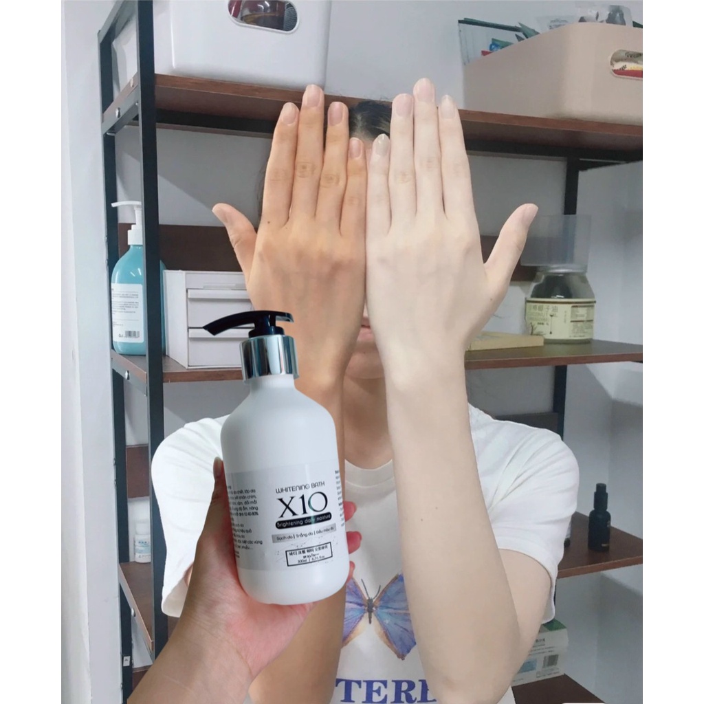 Ủ trắng, tắm trắng X10 300ml. Ủ trắng x10 là dòng ủ trắng mới nhất hiện nay.