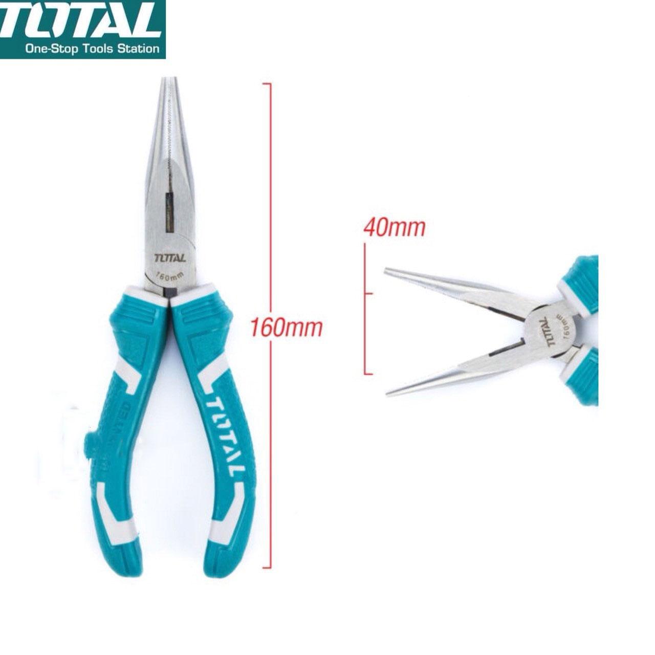 6" kìm cắt mỏ dài total tht120606p
