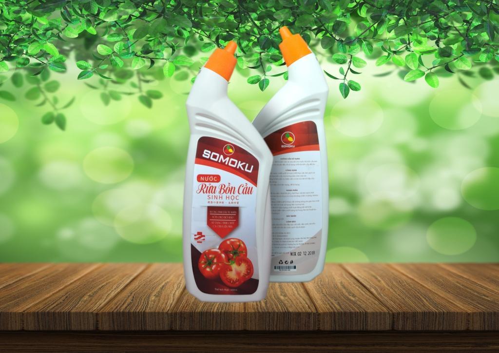 Nước rửa bồn cầu sinh học Somoku