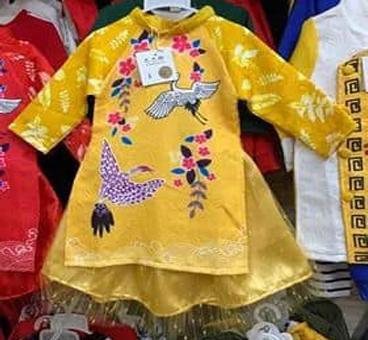 [HCM]Áo dài cách tân cho bé gái diện tết