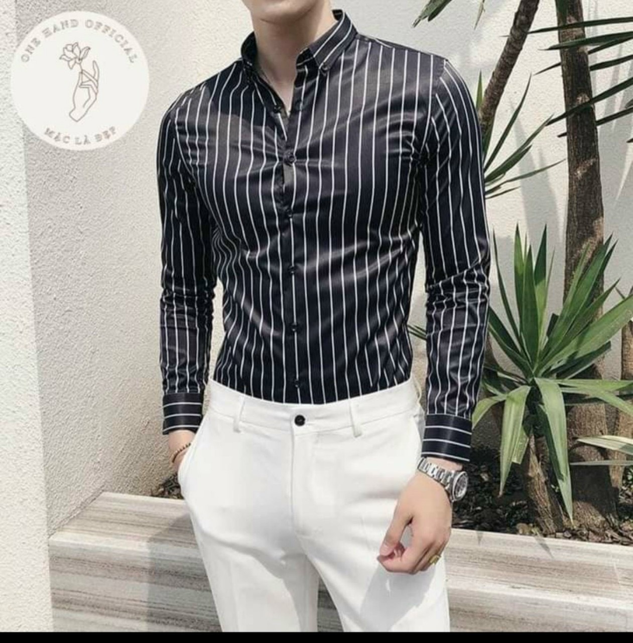 Áo sơ mi kẻ phong cách trẻ trung, áo sơ mi hoạ tiết, sơ mi nam phong cách công sở, ao so mi nam cao cấp