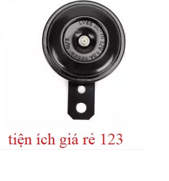 CÒI XE MÁY ĐIỆN 12V KÊU TO RÕ TIẾNG MÀU ĐEN CÒI SĂT