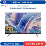 Điện Máy Phúc Khang x Casper | Smart QLED TV Casper 55" 55QG8000 - Điều Khiển Bằng Giọng Nói