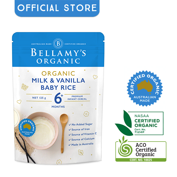 Bột Dinh Dưỡng Ăn Dặm: Gạo, Sữa và Vanilla