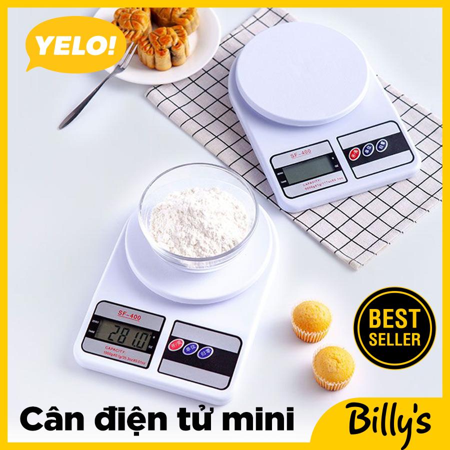 Billy's yelo!cân điện tử mini dành cho nhà bếp - cân điện tử để bàn