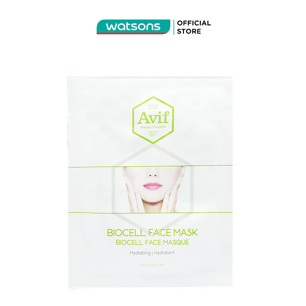 Mặt Nạ Avif Biocell Hydrating Face Mask Dưỡng Ẩm Da 23g