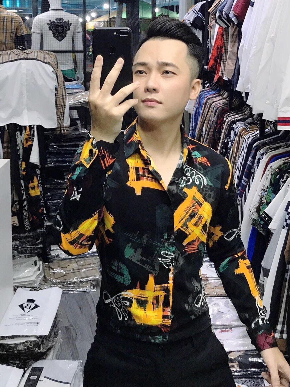 Áo sơ mi nam tay dài kiểu hàn quốc áo sơ mi nam tay dài có hoa văn áo sơ mi nam tay dài 3d áo sơ mi nam dài tay chât áo sơ mi nam dài tay họa tiết đẹp áo sơ mi nam tay dài trung niên thời trang cao cấp x-menfashion – asmntdxmen77