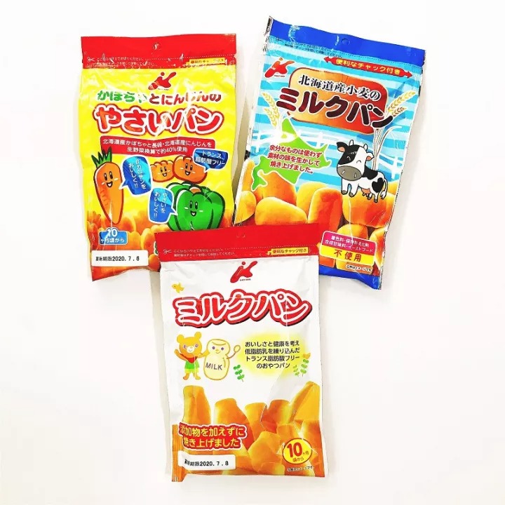 Bánh mì tươi Kanemasu Nhật Bản cho bé ăn dặm từ 10 tháng tuổi , Bánh mì ăn dặm cho bé,Bánh mì tươi Nhật Bản