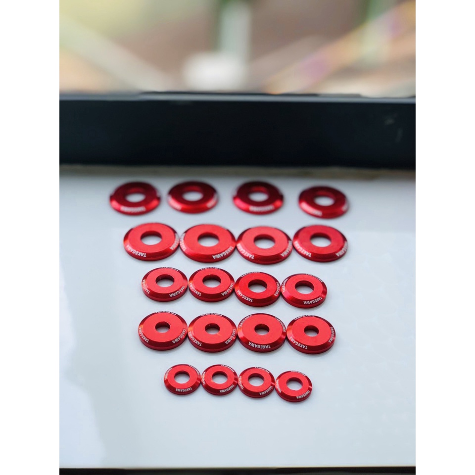 Lông đền nhôm cnc takagawa 6li/8li/10li/12li