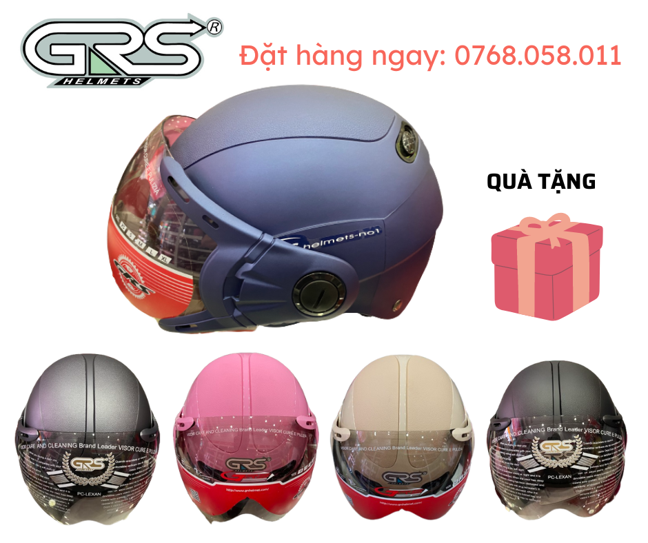 Free shipping original premium half head GRS helmet multicolor can choose