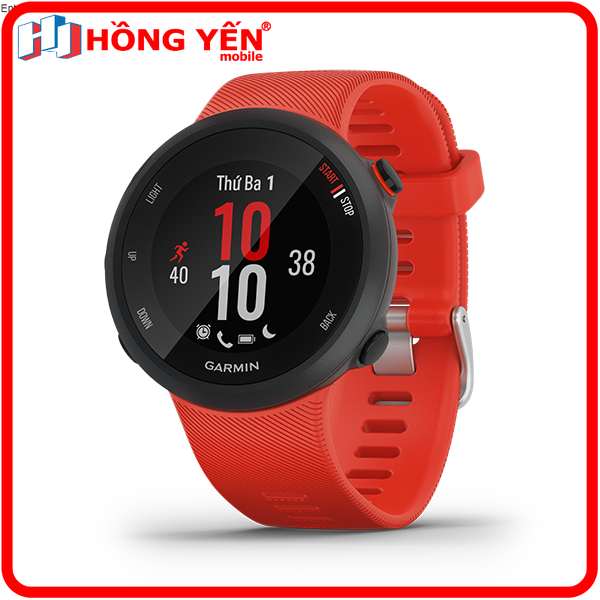 Đồng hồ thông minh Garmin Forerunner 45 (Red) - Hàng Chính Hãng