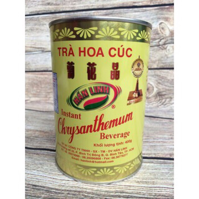 [HCM]Combo 2 Trà Hoa Cúc Hòa Tan Hán Linh 400g T90