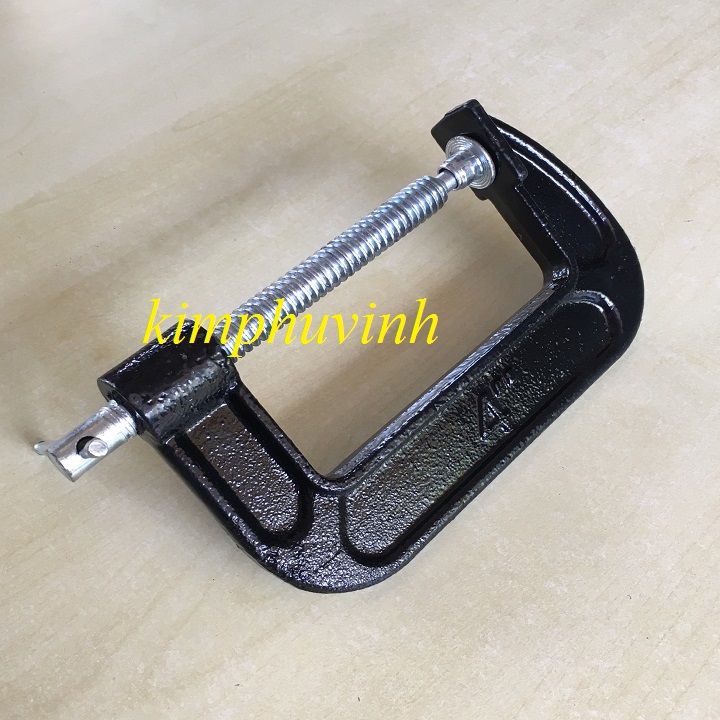 01 cái - cảo chữ c 4 inch - vam chữ c - kẹp chữ c 4in