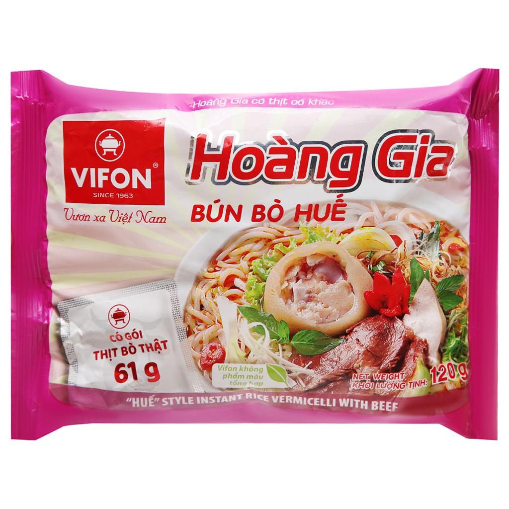Bún bò Huế vifon Hoàng Gia 120g