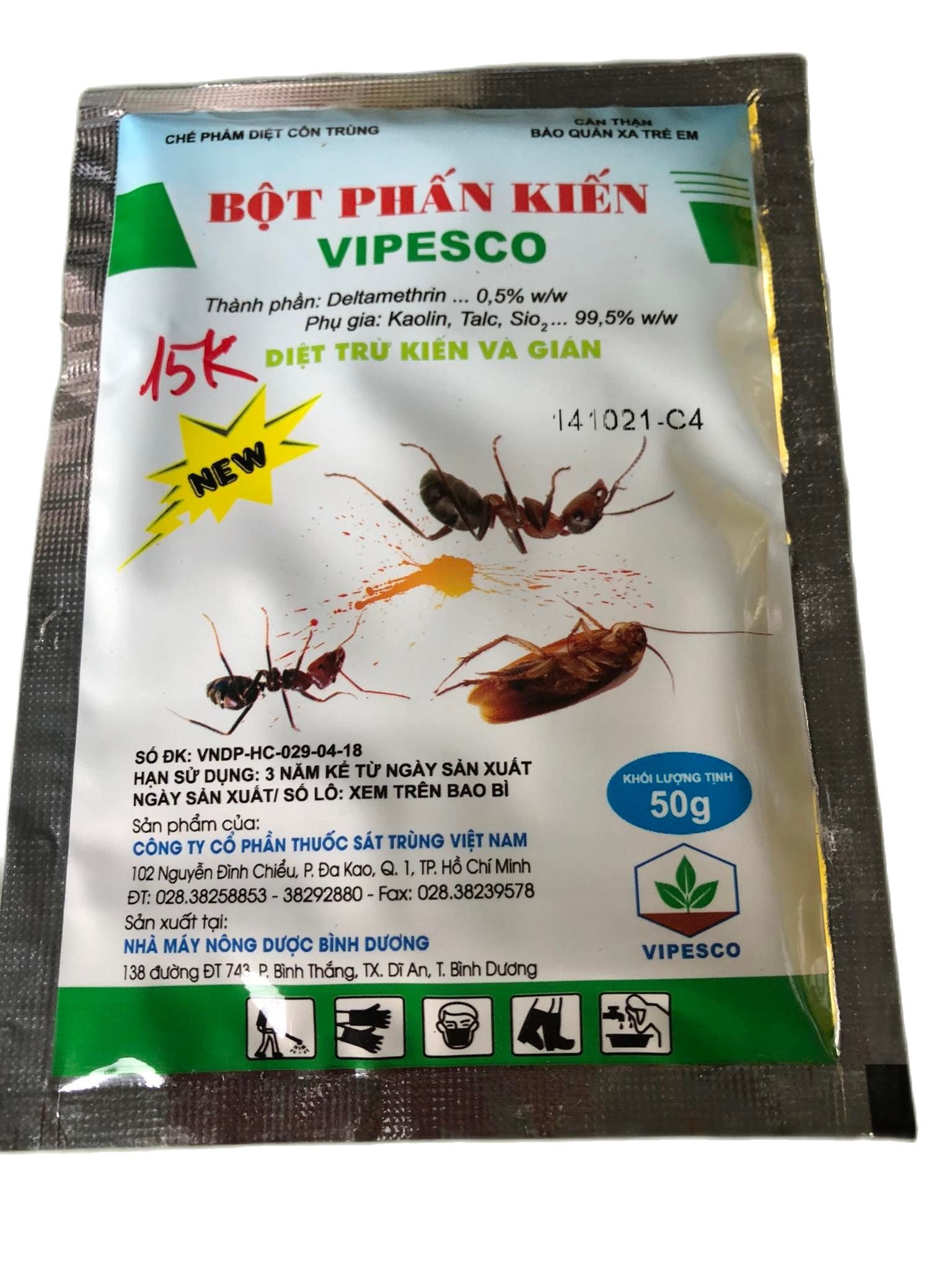 CHẾ PHẨM BỘT PHẤN KIẾN VIPESCO