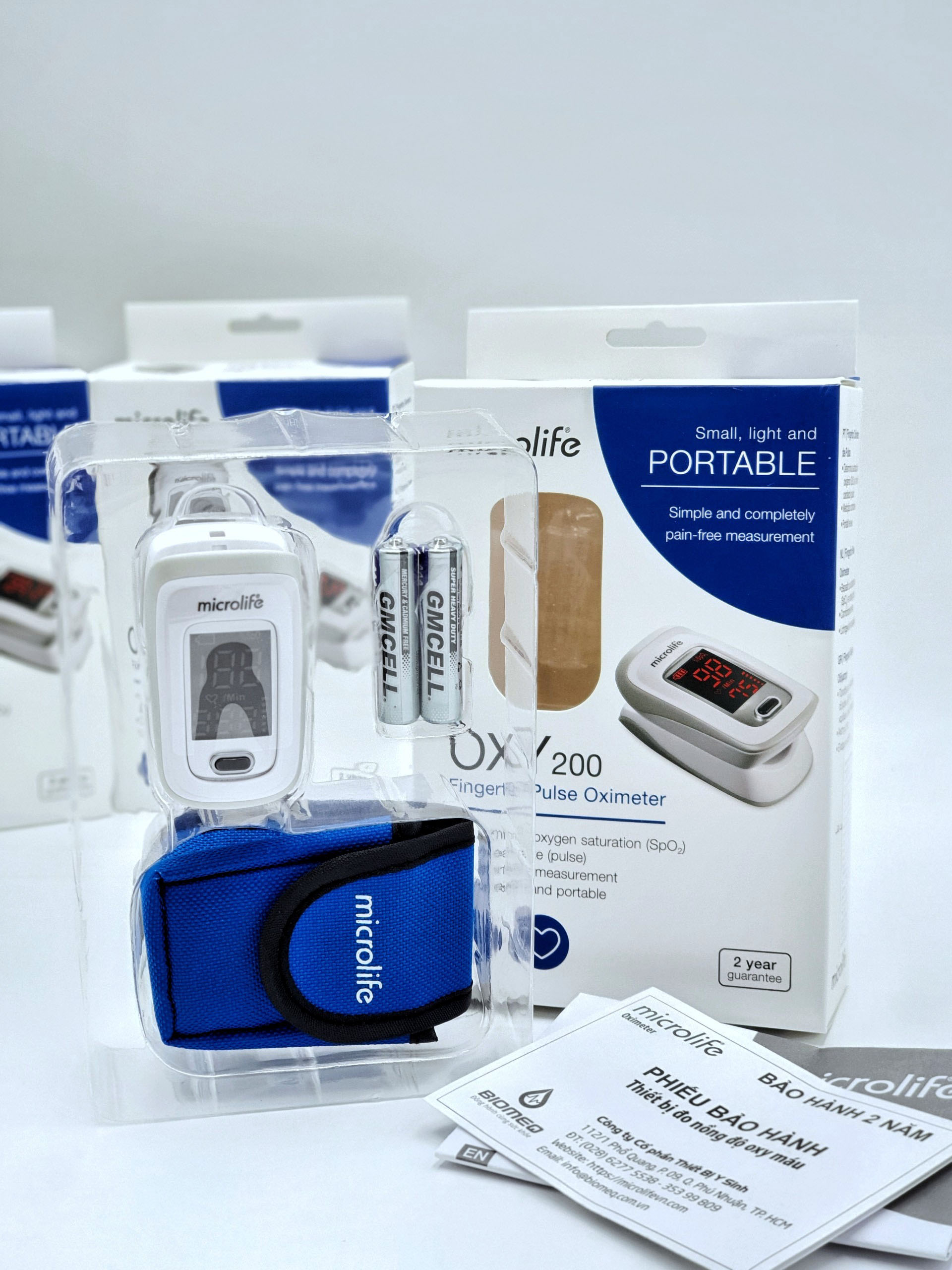 Máy đo nồng độ oxy trong máu Microlife OXY 200 ( Bảo hành 2 năm )
