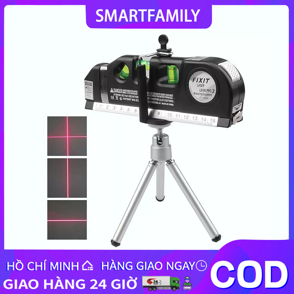 Thước đo khoảng cách bằng laser cầm tay Thước laser lấy chuẩn mực cân bằng dọc ngang vuông góc