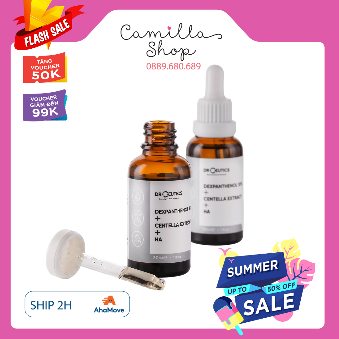 Serum dưỡng ẩm và phục hồi da Dr Ceutics