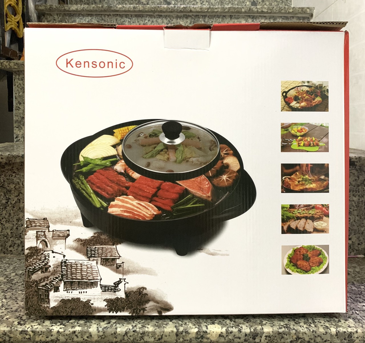 [HCM]CHẢO LẨU NƯỚNG ĐIỆN TRÒN KENSONICCHẢO LẨU NƯỚNG ĐIỆN ĐA NĂNG 2 IN 1 KESONICSản Phẩm Kết Hợp Giữa Nướng Với Lẩu Điện Tạo Nên Một Sản Phẩm Vượt Trội So Với Các Sản Phẩm Cùng Loại.