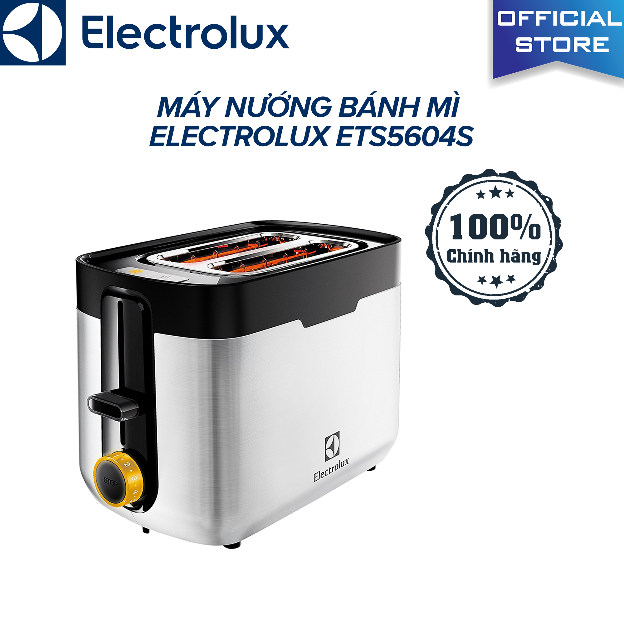 Máy nướng bánh mì electrolux ets5604s
