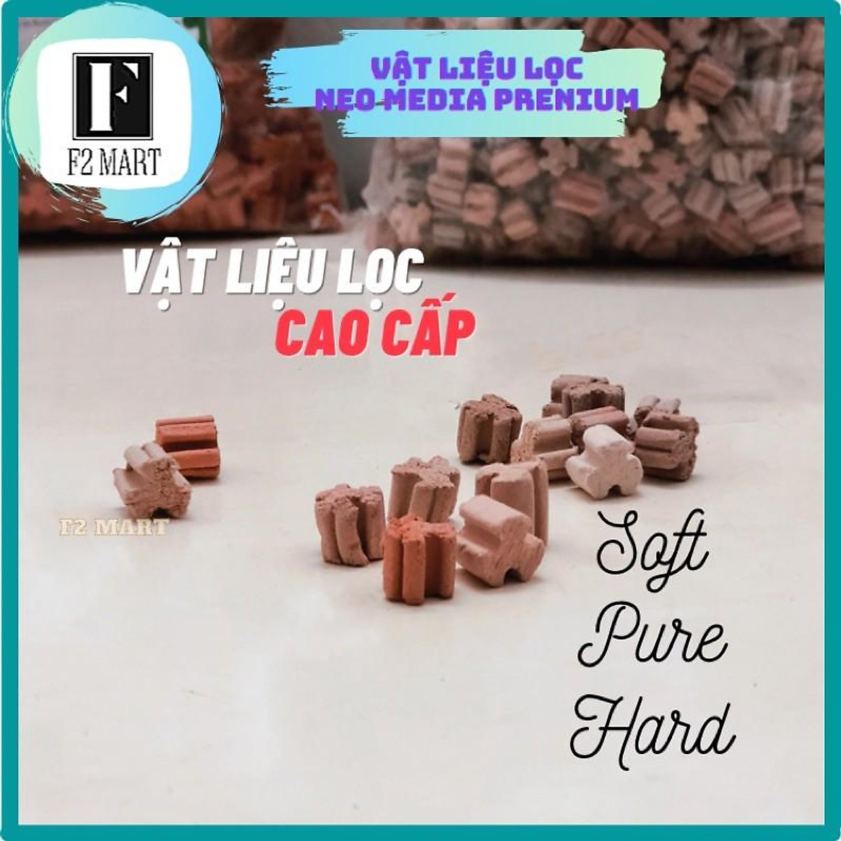 Vật Liệu Lọc NEO MEDIA - PURE SOFT HARD Premium 100ml Vật Liệu Lọc Cao Cấp