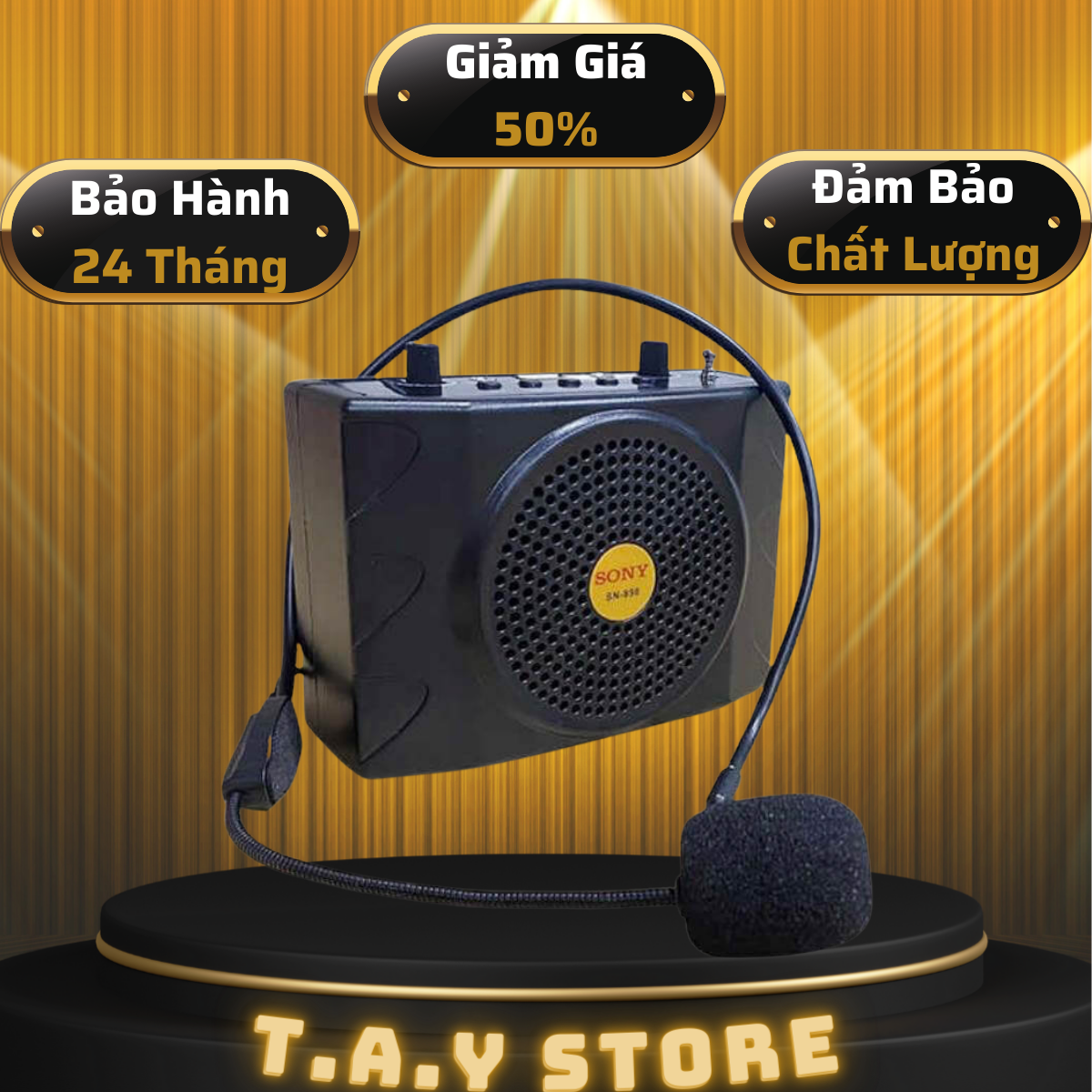 HÀNG BÃI NHẬT | SALE 50 % Máy trợ giảng Sony Nhât Hàng Bãi SN-898 USB-FM-MP3 model 2020 có bluetooth loa trợ giảng cho giáo viên .Loa Cực Chất .Âm Thanh To Rõ Ràng- Bảo Hành 12 Tháng Toàn Quốc